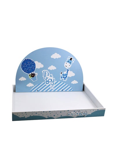 Buy It's a Boy' Wooden Gift Tray in UAE