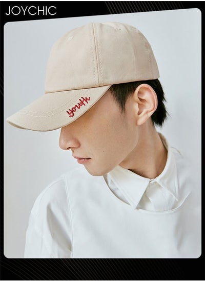 اشتري Women Men Korean Version Versatile Baseball Cap Spring Summer Autumn Smile Design Adjustable Sun Protection  Hat Suitable for Daily Outdoor Sports في السعودية