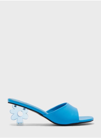 اشتري Daisy Clear Heel Mule Sandal في السعودية