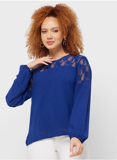 Buy Lace Detail Top in UAE