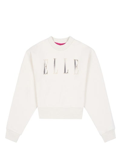 Buy Elle Oversize Crew Sweatshirt in UAE