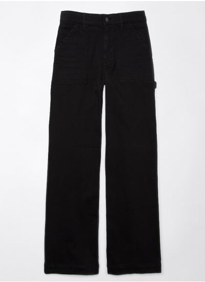 Buy AE Stretch Super High-Waisted Baggy Wide-Leg Pant in Egypt