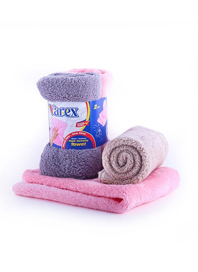 Buy Varex Towel Multi-purpose high density 2 Piece in Egypt