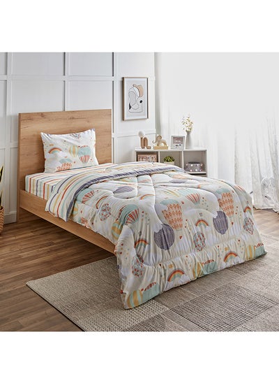 اشتري Playland Euphoria 2-Piece Microfibre Twin Comforter Set 220 x 160 cm في الامارات