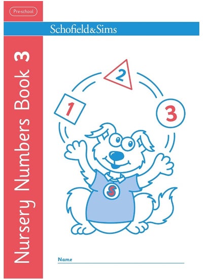 Buy Nursery Numbers Book 3 in UAE