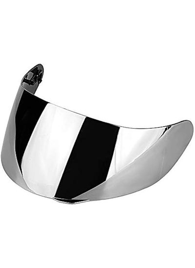 Buy Silver Motorcycle Helmet Visor for AGV K1 K3 SV K5 K5-S Full Face Wind Shield Lens in Saudi Arabia