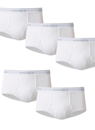 Buy Hanes Men Hanes Men's Tagless White Briefs with ComfortFlex Waistband-Multiple Packs Available in UAE