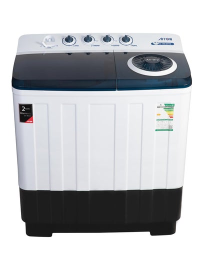 Buy TWIN TUB SEMI AUTOMATIC WASHING MACHINE | 18kg Washing Capacity | 10kg Spin Capacity| White color | Power 600 Watt | RO-20TTK in Saudi Arabia