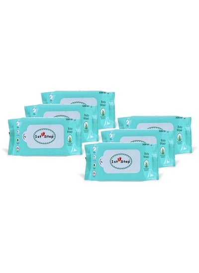 Buy Wet Wipes 30 Pcs (30Pcs Pack Of 6) in UAE