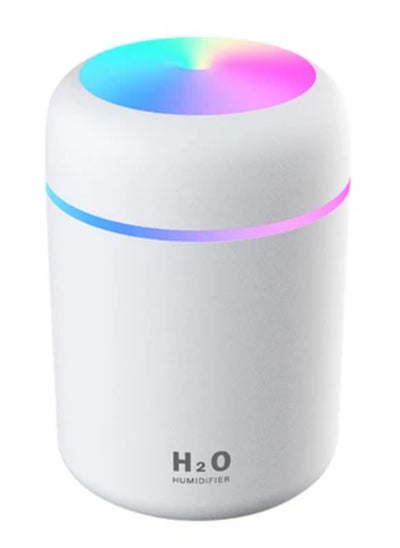 اشتري USB Colorful Cup Car Humidifier White في السعودية