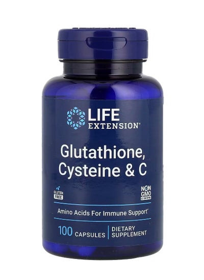 Buy Glutathione Cysteine ​​& Vitamin C 100 Capsules in Saudi Arabia