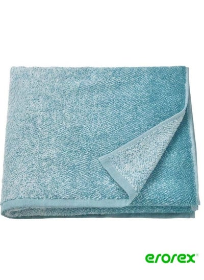 Buy Bath towel turquoise 70x140 cm in Saudi Arabia