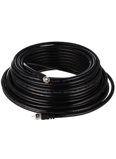 اشتري Wire Satellite Cable, 12 mm 30yd - Black في مصر