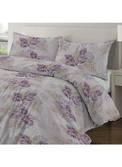 اشتري Belle Queen-Sized Comforter Set, Lavender - 230X220 Cm في الامارات