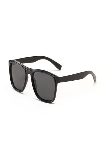 Buy Sports fashion Shining Black Frame Sunglasses in Saudi Arabia