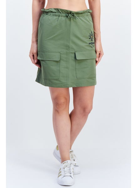 اشتري Women Sportswear Fit Training Skirt, Olive في الامارات