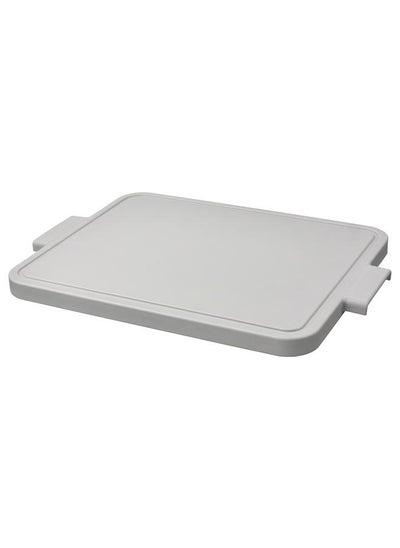 Buy Chopping Board Light Grey 49X35 Cm in Saudi Arabia