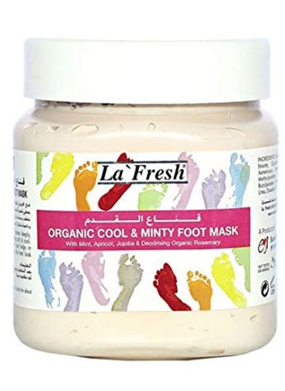 Buy Organic Cool And Minty Foot Mask 500ml in UAE