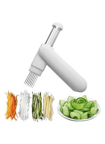 Buy Peeler,Vegetable Fruit Peeler, 3 in 1 Multifunctional Julienne Peeler for Potato,Carrots,Apple,Cucumber,Salads,Sandwiches,Best Kitchen Office Outdoor Stainless Steel in Saudi Arabia