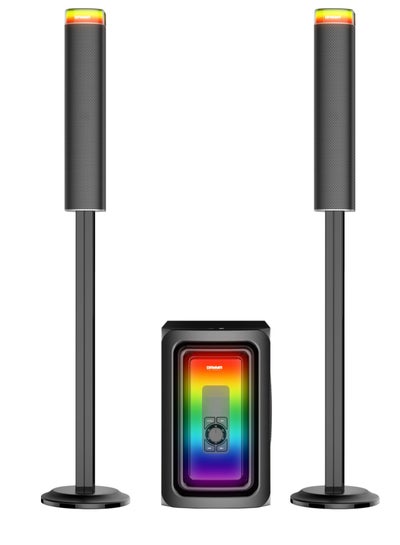 اشتري Subwoofer For Computer with Bluetooth Connection - AUX Cable - Memory Card port - USB port And Remote Control Model GT-8810 في مصر