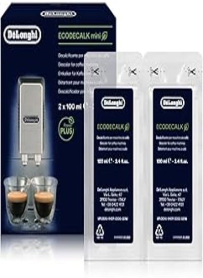 Buy Delonghi EcoDecalk 2 x 100ml Descaler (Pack of 1) in Egypt