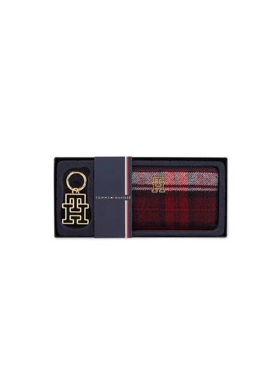 Buy Large Zip Around Checked Wallet & Key Set in Saudi Arabia