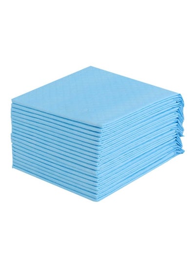 Buy Disposable Baby Diapers Changing Diaper Pads Protection Ventilation Waterproof Leak Proof Rapid Drying Blue Hospital Pad 50 Pieces in UAE