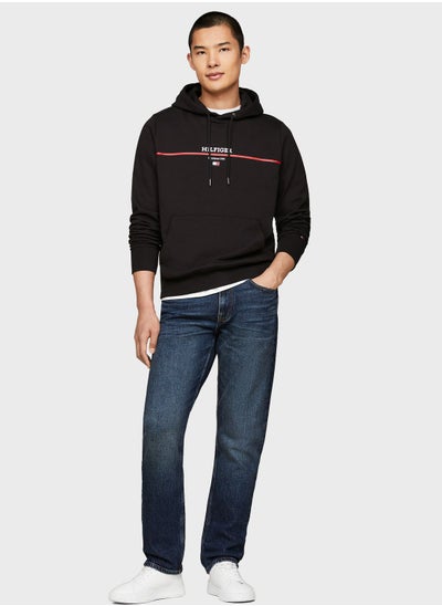 Buy Striped Terry Hoodie in UAE