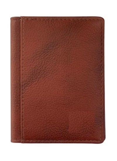 Buy Leather Unisex RFID Card Holder (TWO TONE) AM069 in UAE