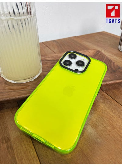 Buy TGVIS Grace jelly series case for iPhone 14 Pro Max - green in Egypt