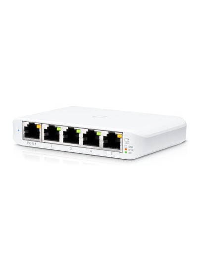 اشتري محول Ubiquiti Networks Uni Fi USW Flex Mini ذو 5 منافذ Gigabit المُدار في الامارات