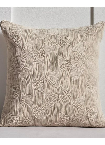 اشتري Feray Embroidered Filled Cushion 50x50 cm في السعودية