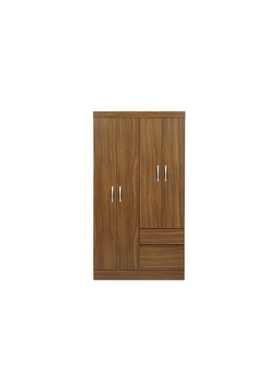 Buy Vilacia 4 Door Wardrobe - Light Brown in UAE