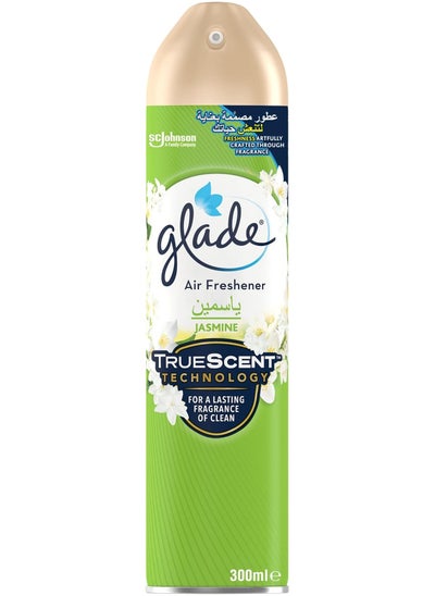 Buy Glade Aerosol Jasmine Air Freshener, Refresh Every Room In Your Home, 300ml in UAE