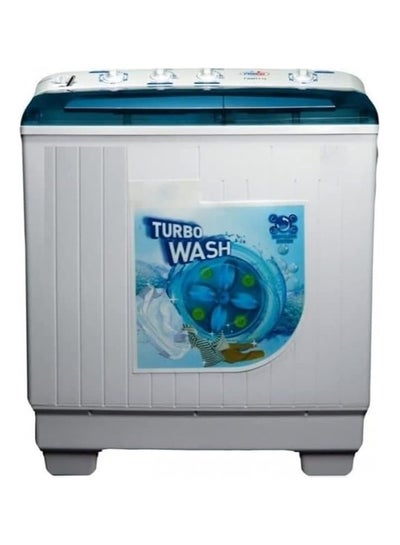 Buy Falcon Twin Tub Washing Machine, 7 KG, White, Blue Cover - FL807TW in Saudi Arabia