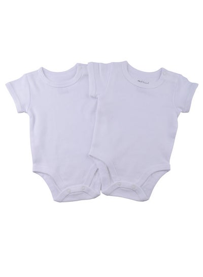 Buy Baby Half Sleeves Bodysuit 2/pack in Egypt
