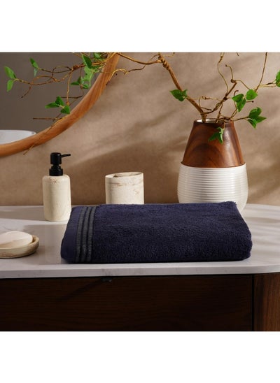 اشتري Scalpers Home Bath Sheet 90X150Cm - Navy في الامارات