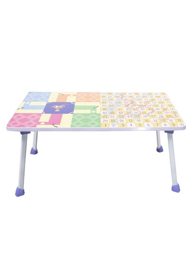 Buy Laptop Desk- Multicolour | Reading Table | Engineered Wood Laptop Table | Writing Desk for Home and Office | Home Office Setup | Study Room Furniture | Laptop Table in UAE