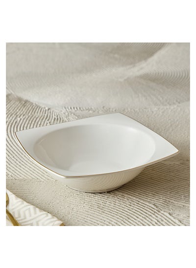 Buy Peace Square Salad Bowl 29.4 x 6.5 x 29.4 cm in UAE