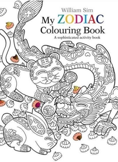 Buy My Zodiac Colouring Book : A Sophisticated Activity Book in Saudi Arabia