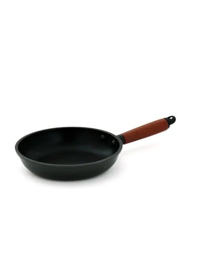 Buy Rocky Frying Pan Black Hand Brown 18cm in Saudi Arabia