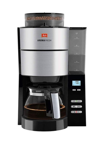 Buy Aromafresh Drip Filter Coffee Machine With Grinder & Glass Jug, 1 Year Warranty in UAE