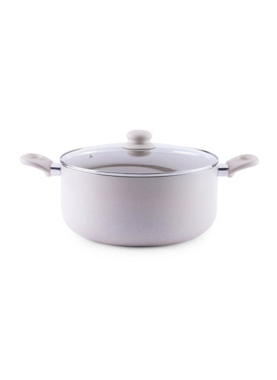 اشتري Wilson Cooking Pot With Lid Dia32cm - Cream في الامارات