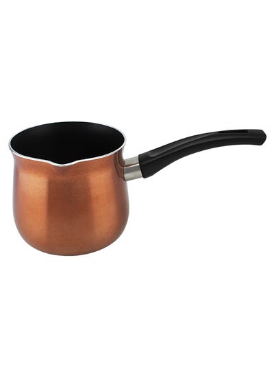 Buy Non-Stick Coffee Warmer Copper/Black 9cm in UAE