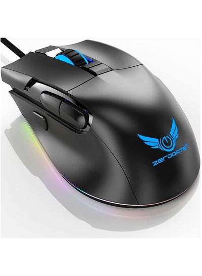 Buy G26 TERMINATOR Gaming Mouse - Optical Sensor 7,200 DPI - Polling Rate 1000Hz - 8 Buttons in Egypt