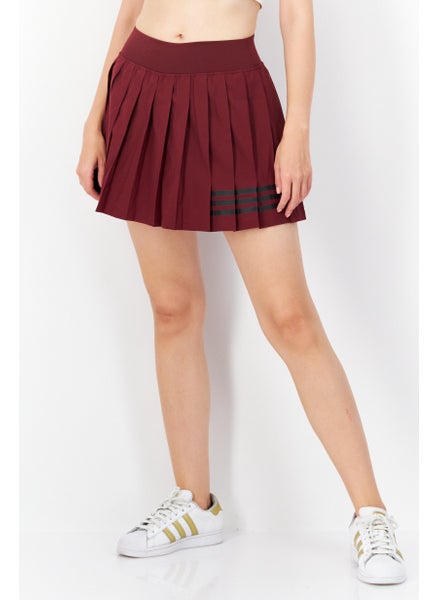 اشتري Women Sportswear Fit Training Skirt, Maroon في الامارات