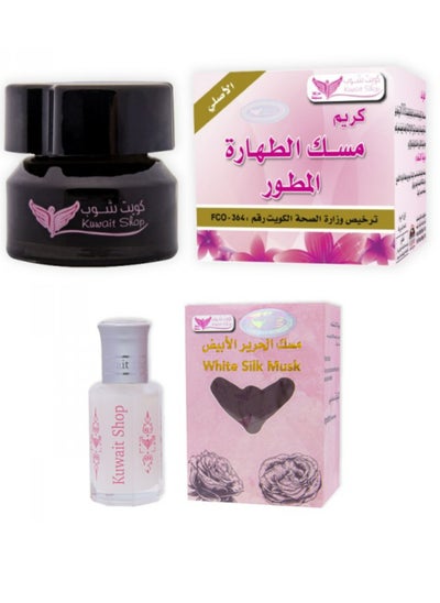 Buy Developed Purity Musk Cream+White silk musk in UAE