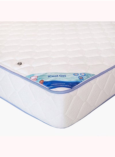 اشتري iCool Gel Single Foam And Pocket Spring Mattress 190x26x90 cm في الامارات