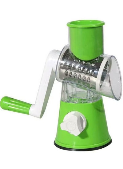 Buy Multi-Function Rotary Grater Vegetable Cutter multicolour 0.64kg in Saudi Arabia