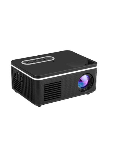 Buy Portable Mini LED Projector, 1920*1080 Pixels 600 Lumens Projector, Home Media Player, Built-in Speaker in Saudi Arabia